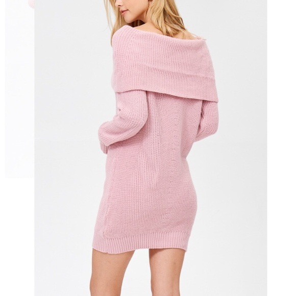 Rose Sweater Tunic Mini Dress - Picture 4 of 8